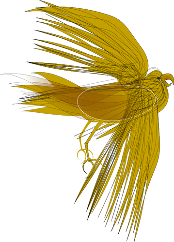金色の鷲のシンボル